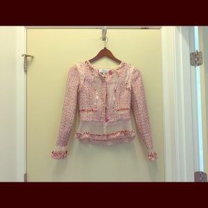 Badgley Mischka Hingham Pink Suit